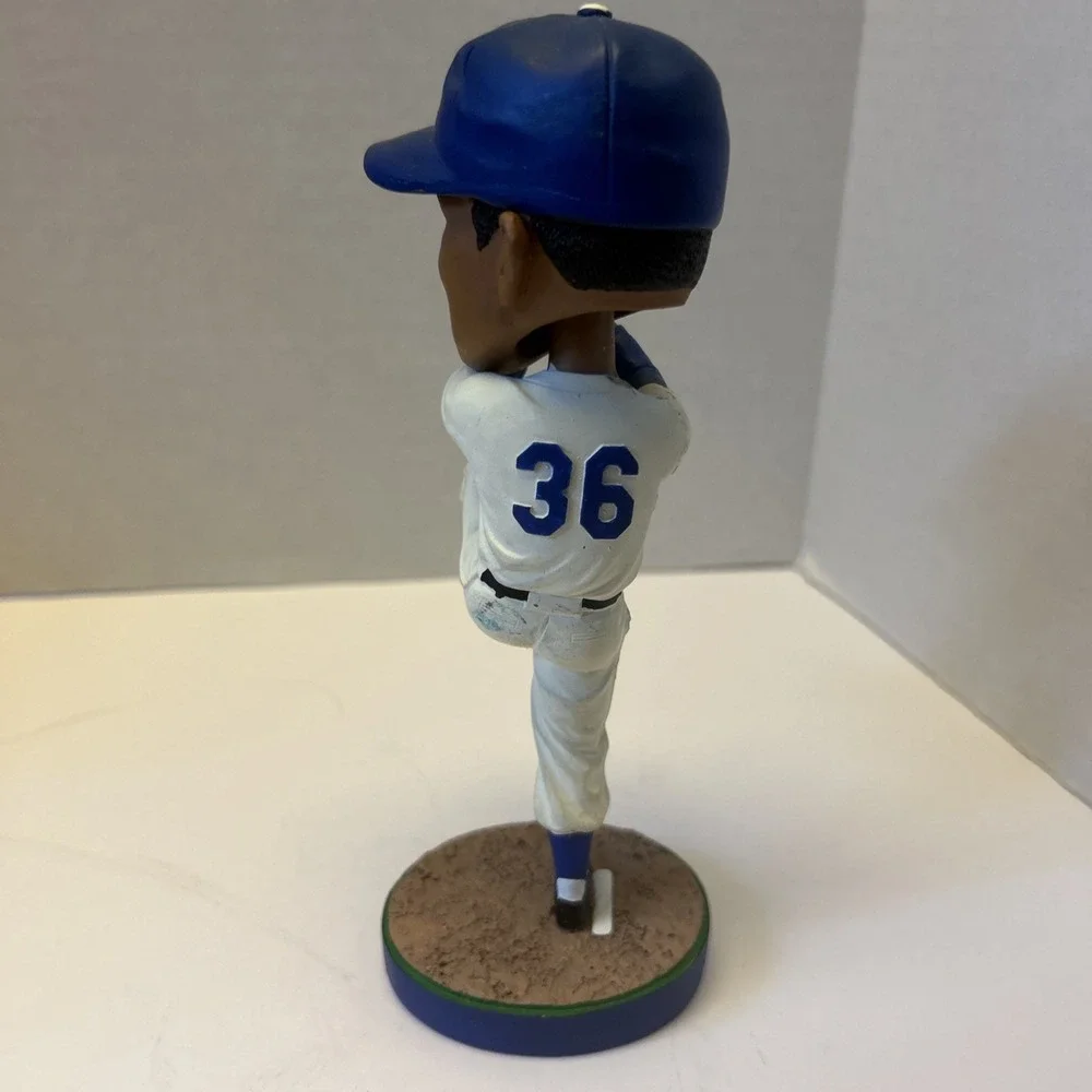 bobblehead of Don Newcombe, a legendary pitcher for the Brooklyn Dodgers